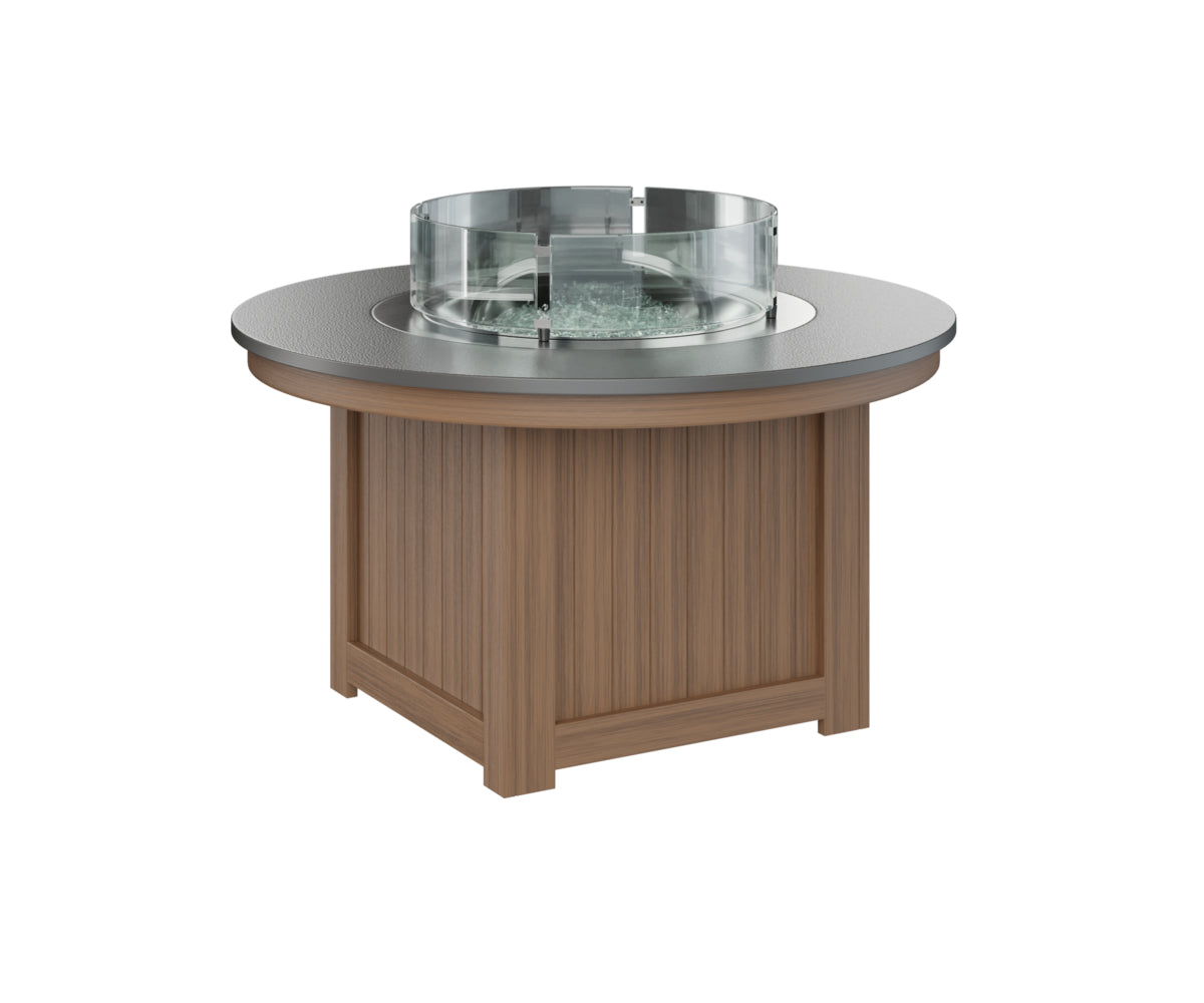 Berlin Gardens Donoma 44" Round Fire Pit with Hammered Top