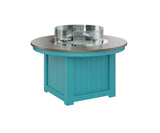 Berlin Gardens Donoma 44" Round Fire Pit with Hammered Top