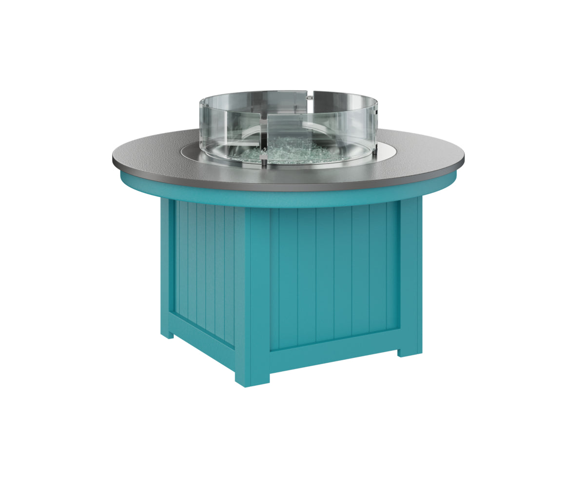 Berlin Gardens Donoma 44" Round Fire Pit with Hammered Top