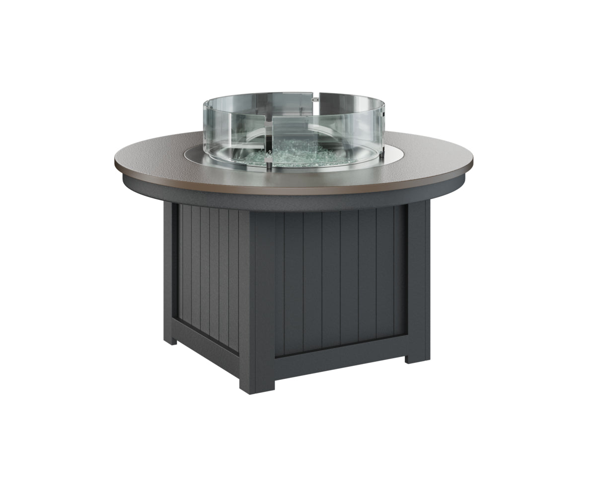 Berlin Gardens Donoma 44" Round Fire Pit with Hammered Top