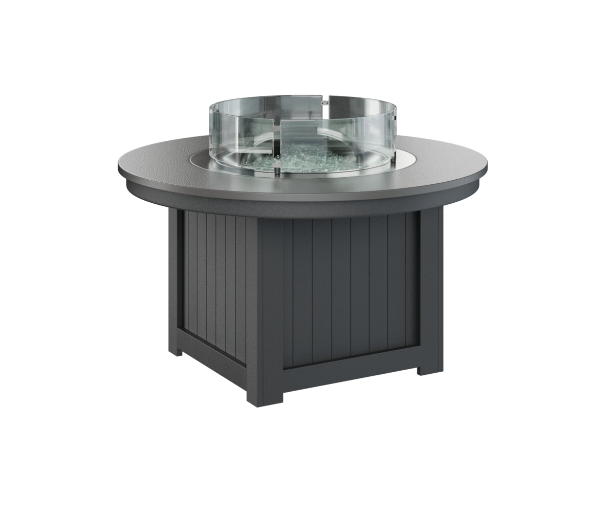 Berlin Gardens Donoma 44" Round Fire Pit with Hammered Top