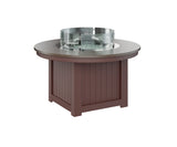 Berlin Gardens Donoma 44" Round Fire Pit with Hammered Top
