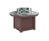 Berlin Gardens Donoma 44" Round Fire Pit with Hammered Top