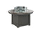 Berlin Gardens Donoma 44" Round Fire Pit with Hammered Top