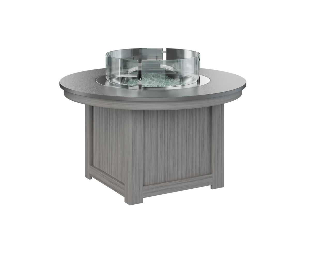 Berlin Gardens Donoma 44" Round Fire Pit with Hammered Top