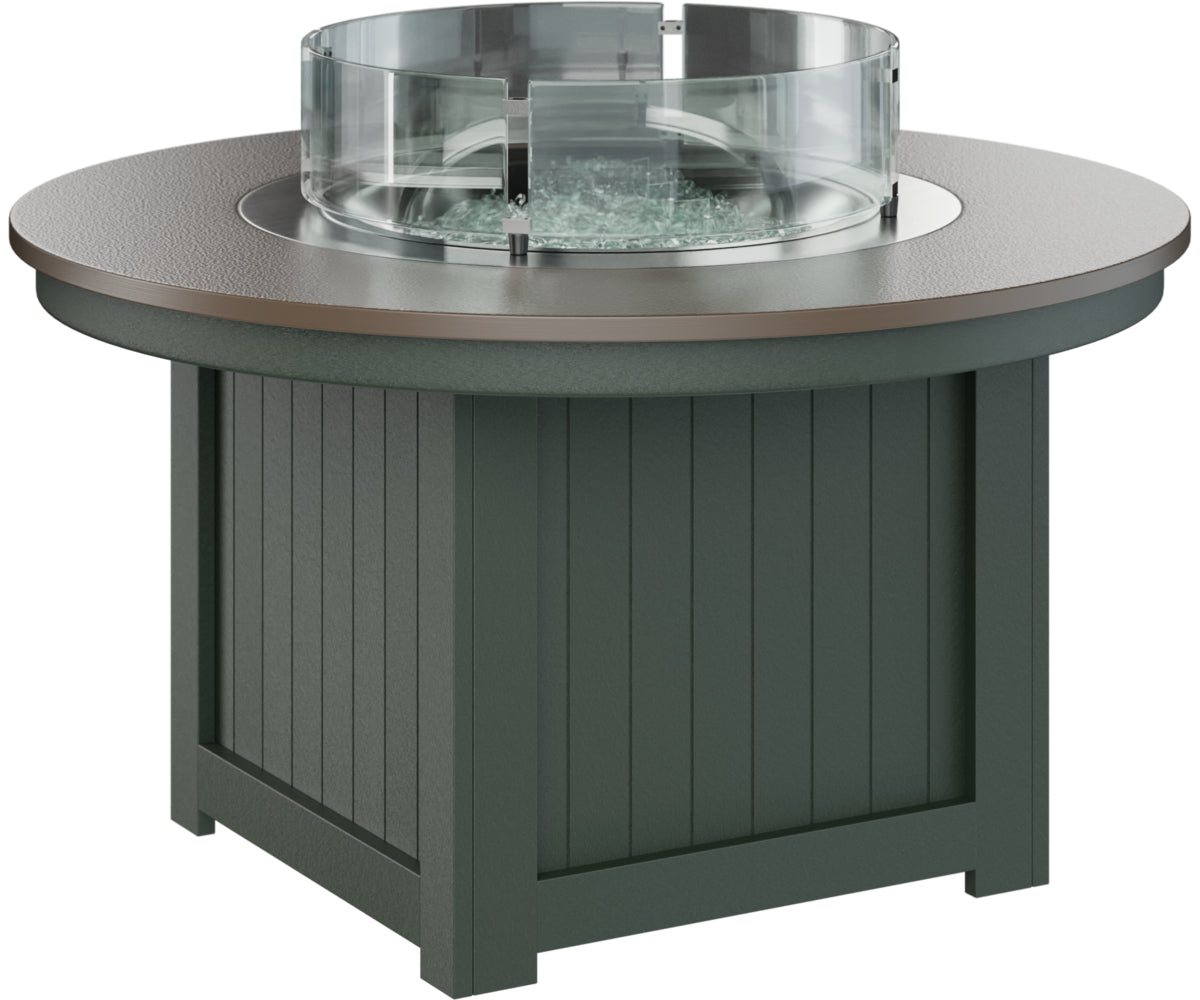 Berlin Gardens Donoma 44" Round Fire Pit with Hammered Top