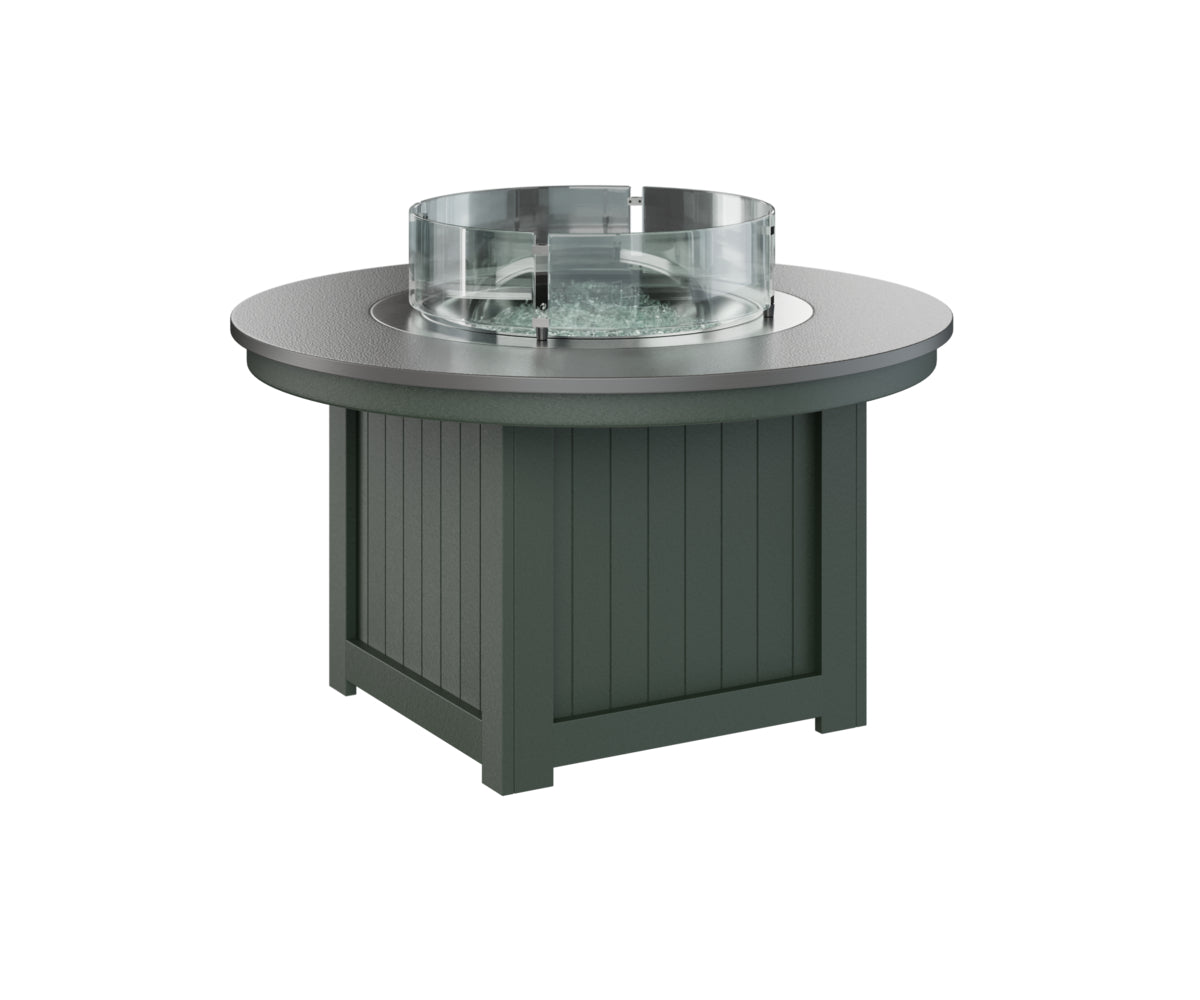 Berlin Gardens Donoma 44" Round Fire Pit with Hammered Top