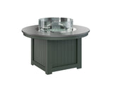 Berlin Gardens Donoma 44" Round Fire Pit with Hammered Top