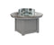 Berlin Gardens Donoma 44" Round Fire Pit with Hammered Top