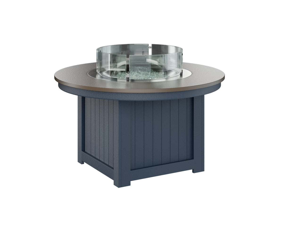 Berlin Gardens Donoma 44" Round Fire Pit with Hammered Top