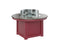 Berlin Gardens Donoma 44" Round Fire Pit with Hammered Top