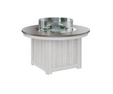 Berlin Gardens Donoma 44" Round Fire Pit with Hammered Top