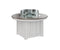 Berlin Gardens Donoma 44" Round Fire Pit with Hammered Top