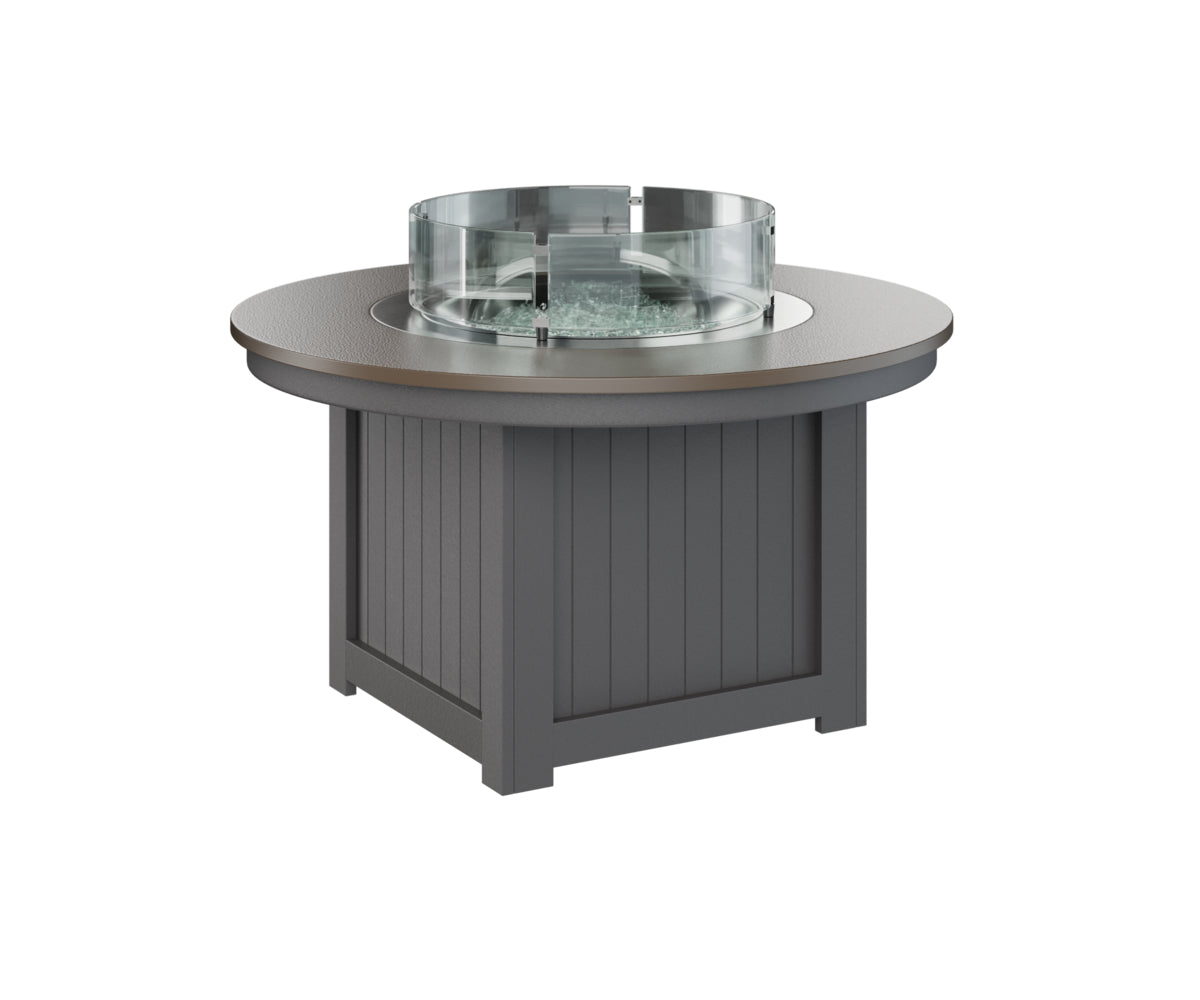 Berlin Gardens Donoma 44" Round Fire Pit with Hammered Top