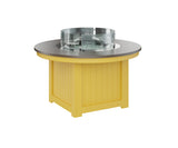 Berlin Gardens Donoma 44" Round Fire Pit with Hammered Top
