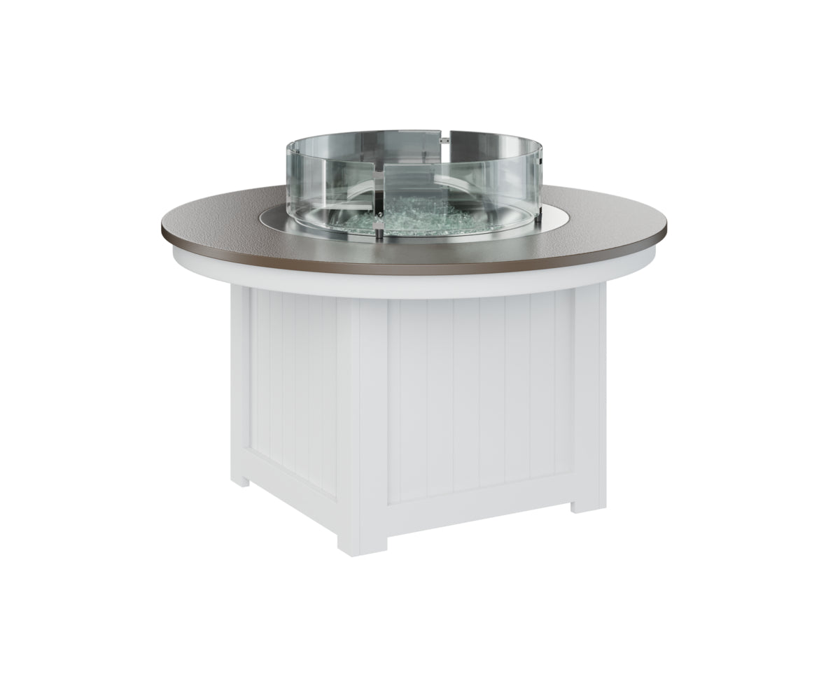 Berlin Gardens Donoma 44" Round Fire Pit with Hammered Top