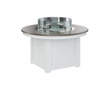 Berlin Gardens Donoma 44" Round Fire Pit with Hammered Top