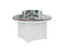 Berlin Gardens Donoma 44" Round Fire Pit with Hammered Top