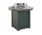 Berlin Gardens Donoma 44" Round Fire Table Counter with Hammered Top
