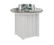 Berlin Gardens Donoma 44" Round Fire Table Counter with Hammered Top