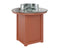 Berlin Gardens Donoma 44" Round Fire Table Bar with Hammered Top