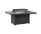 Berlin Gardens Donoma 42" x 54" Rectangular Fire Pit with Hammered Top
