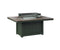 Berlin Gardens Donoma 42" x 54" Rectangular Fire Pit with Hammered Top