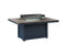 Berlin Gardens Donoma 42" x 54" Rectangular Fire Pit with Hammered Top
