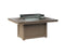 Berlin Gardens Donoma 42" x 54" Rectangular Fire Pit with Hammered Top