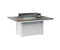 Berlin Gardens Donoma 42" x 54" Rectangular Fire Pit with Hammered Top