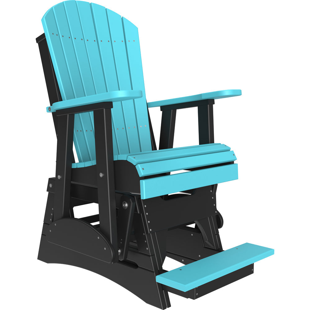 LuxCraft 2' Adirondack Balcony Glider Chair