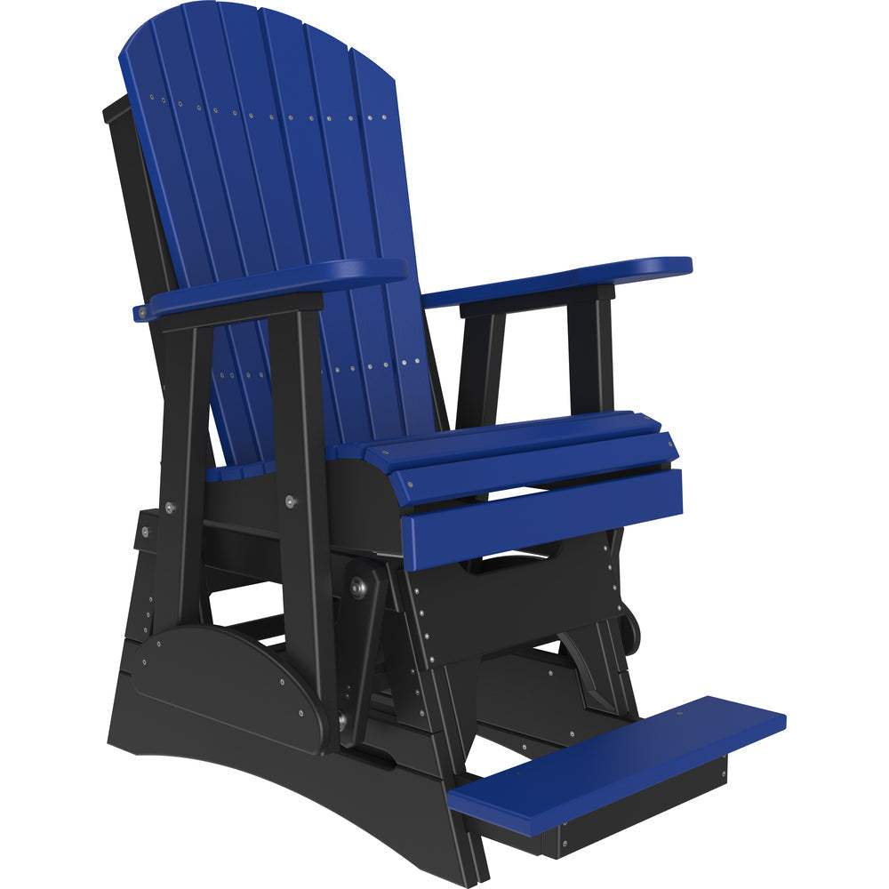 LuxCraft 2' Adirondack Balcony Glider Chair
