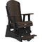 LuxCraft 2' Adirondack Balcony Glider Chair