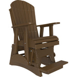 LuxCraft 2' Adirondack Balcony Glider Chair