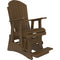 LuxCraft 2' Adirondack Balcony Glider Chair