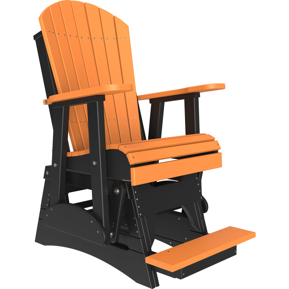 LuxCraft 2' Adirondack Balcony Glider Chair