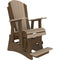 LuxCraft 2' Adirondack Balcony Glider Chair
