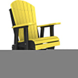 LuxCraft 2' Adirondack Balcony Glider Chair