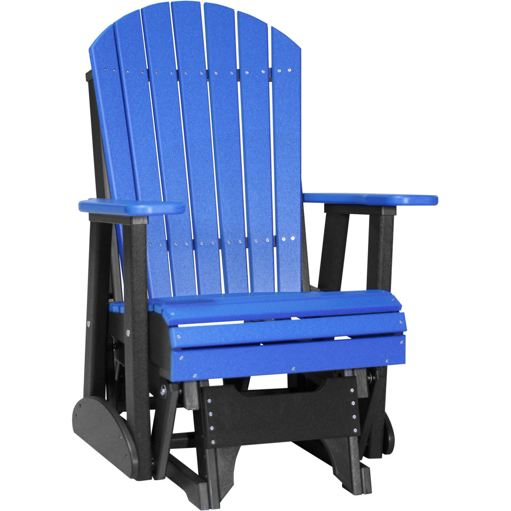 LuxCraft 2' Adirondack Glider Chair