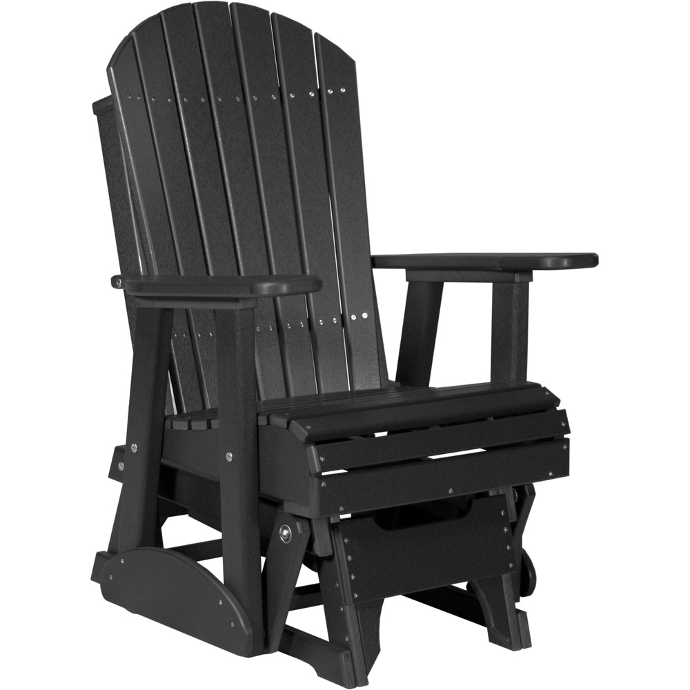 LuxCraft 2' Adirondack Glider Chair