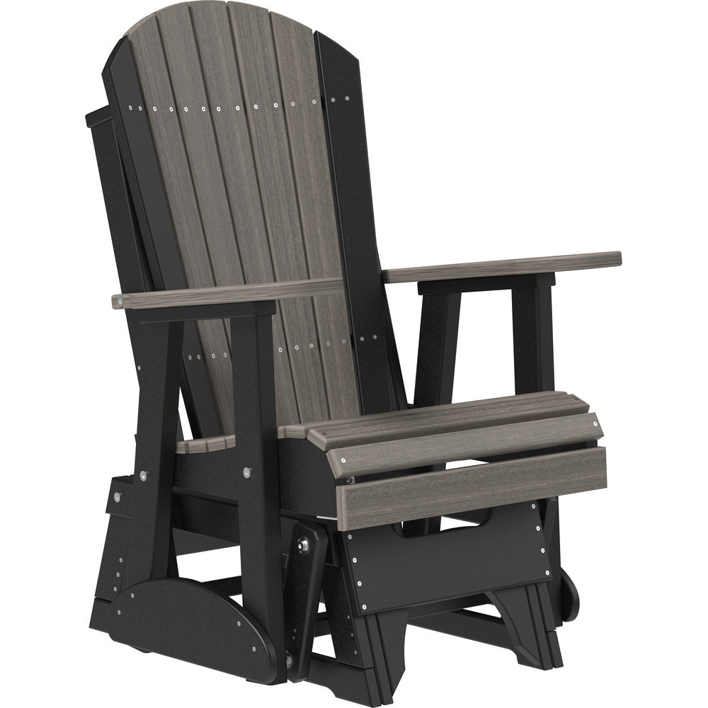 LuxCraft 2' Adirondack Glider Chair