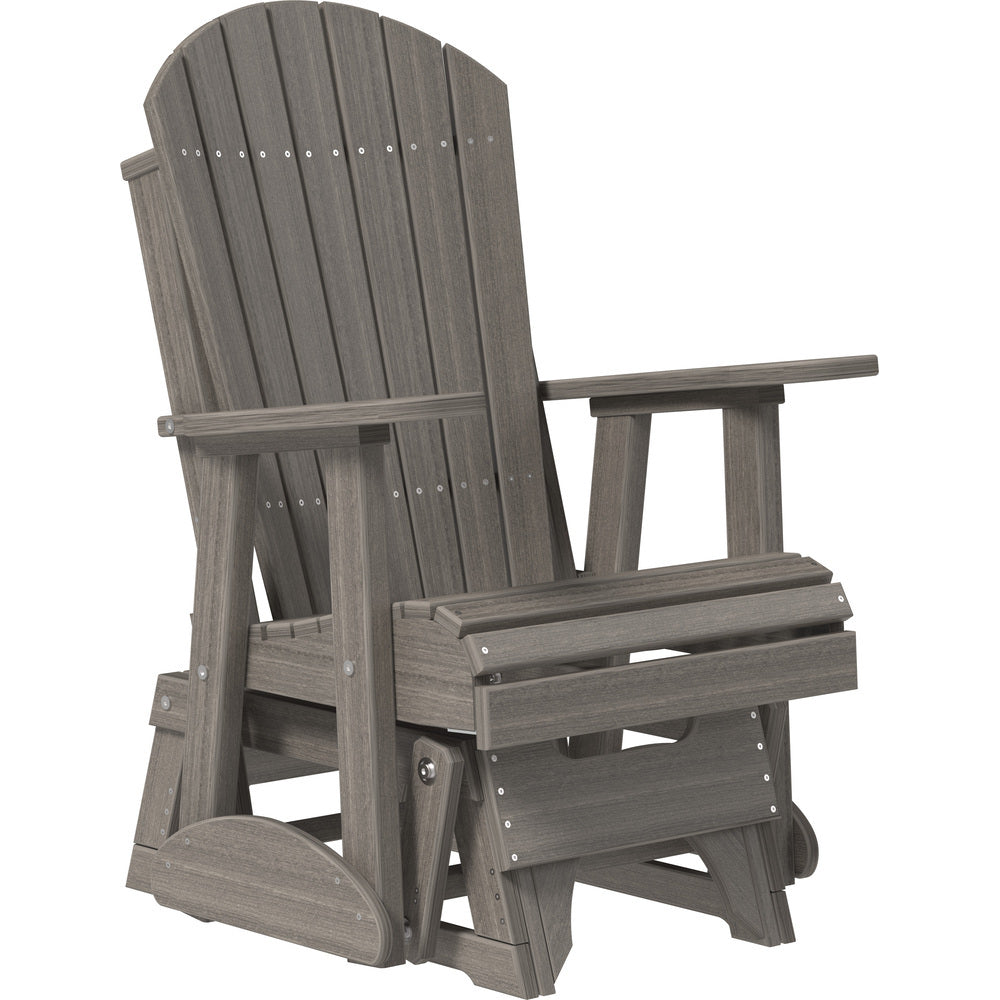 LuxCraft 2' Adirondack Glider Chair