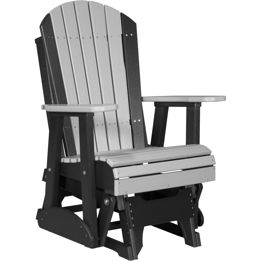 LuxCraft 2' Adirondack Glider Chair