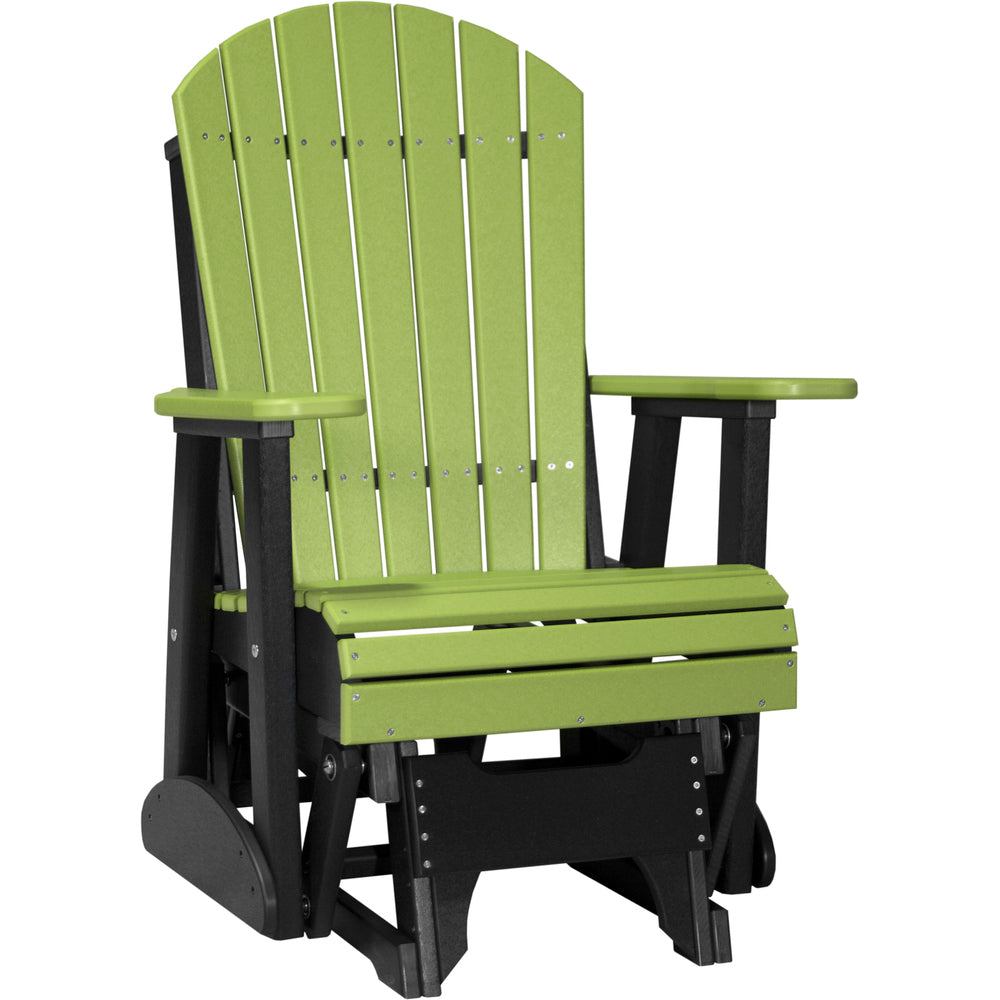 LuxCraft 2' Adirondack Glider Chair
