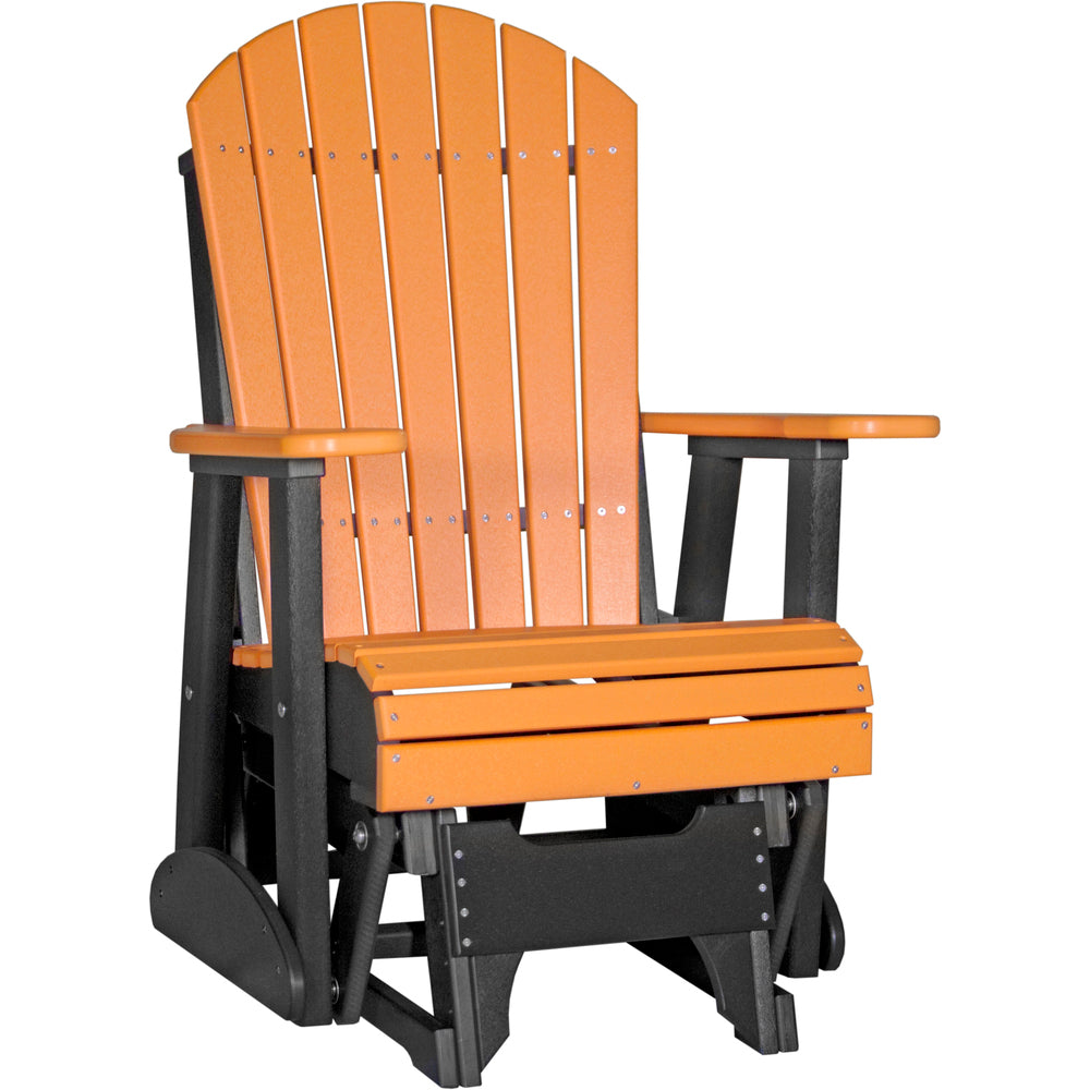 LuxCraft 2' Adirondack Glider Chair