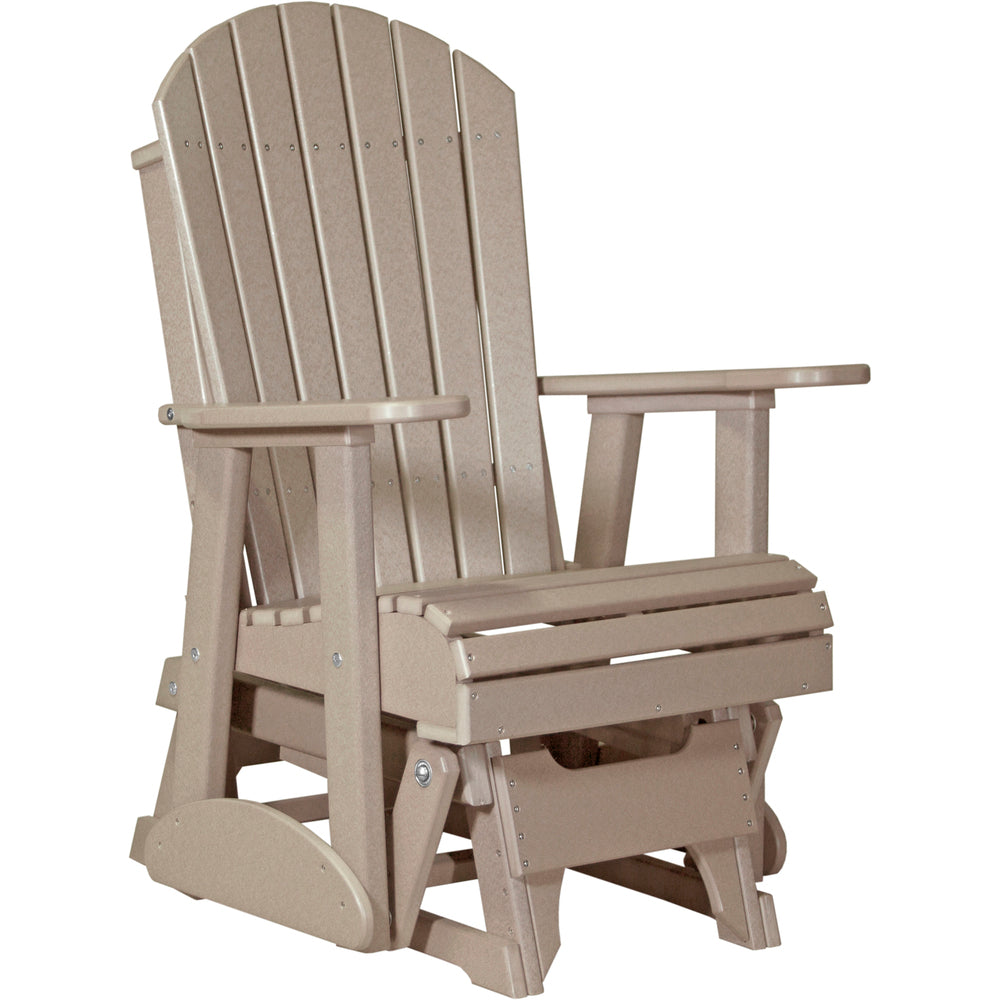 LuxCraft 2' Adirondack Glider Chair