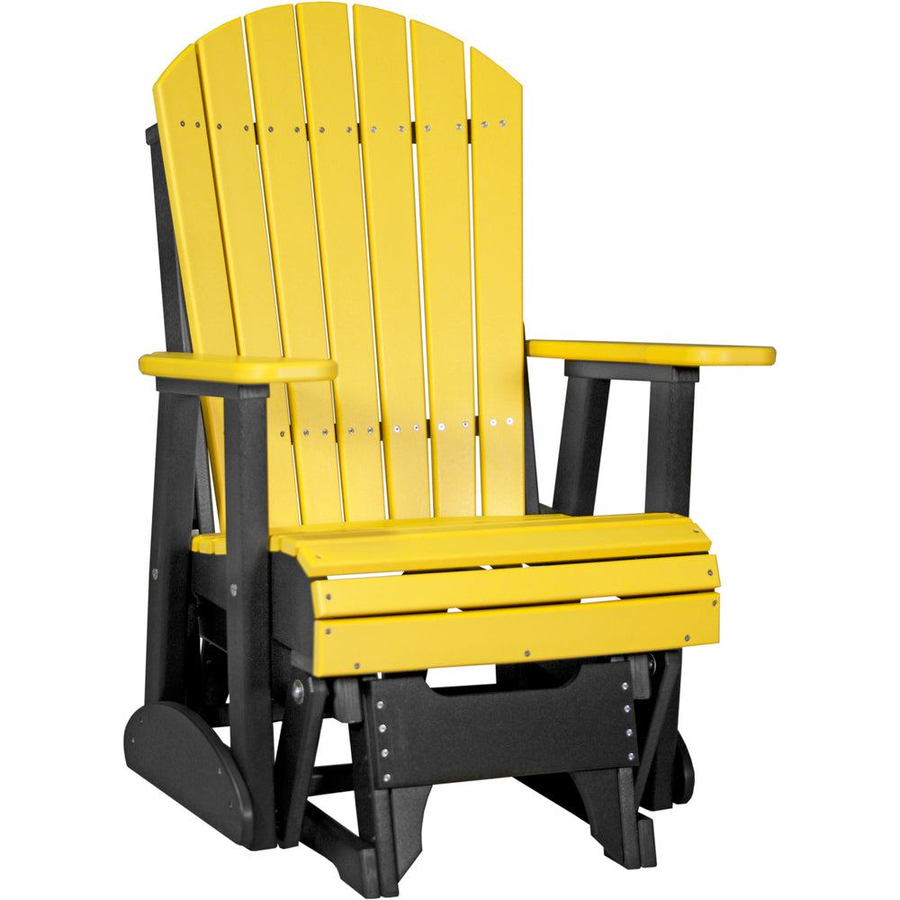 LuxCraft 2' Adirondack Glider Chair