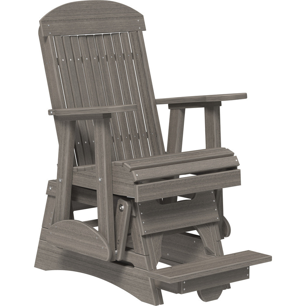 LuxCraft 2' Classic Balcony Glider Chair