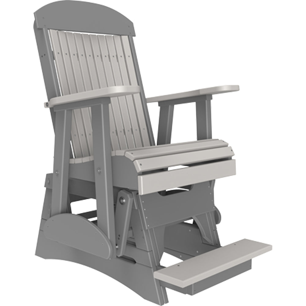 LuxCraft 2' Classic Balcony Glider Chair