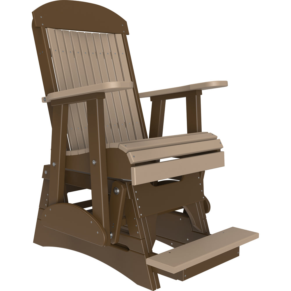 LuxCraft 2' Classic Balcony Glider Chair